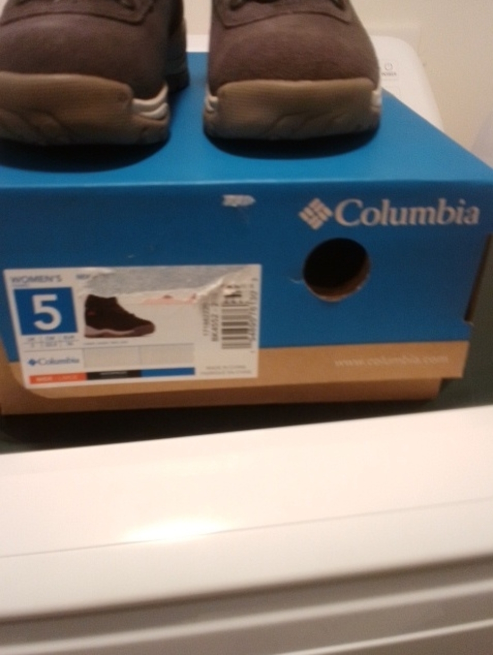 Columbia Brown Hiking Boots - Women's Size 5 - Picture 2 of 5